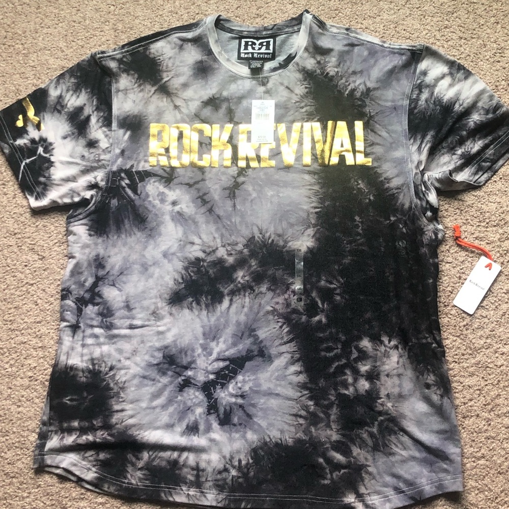 New Men’s Rock Revival T Shirt - Size XXL - Picture 3 of 3